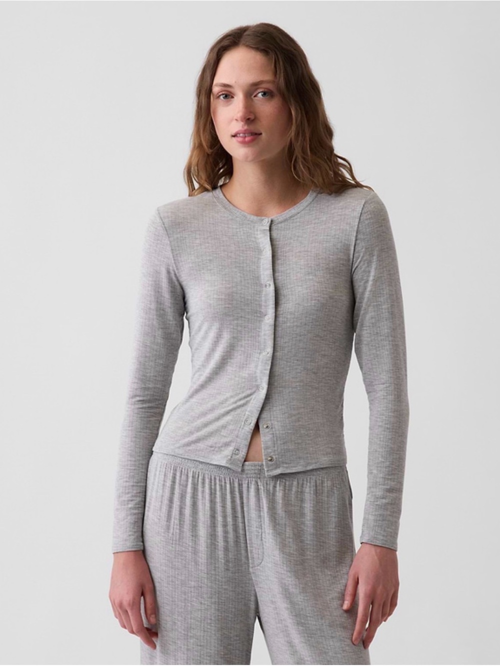 NWT Gap SoftMade Modal Rib PJ Cardigan
